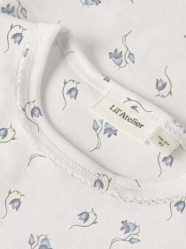 LIL ATELIER Langærmet Bluse Gayo Sag Coconut Milk Bell Flower